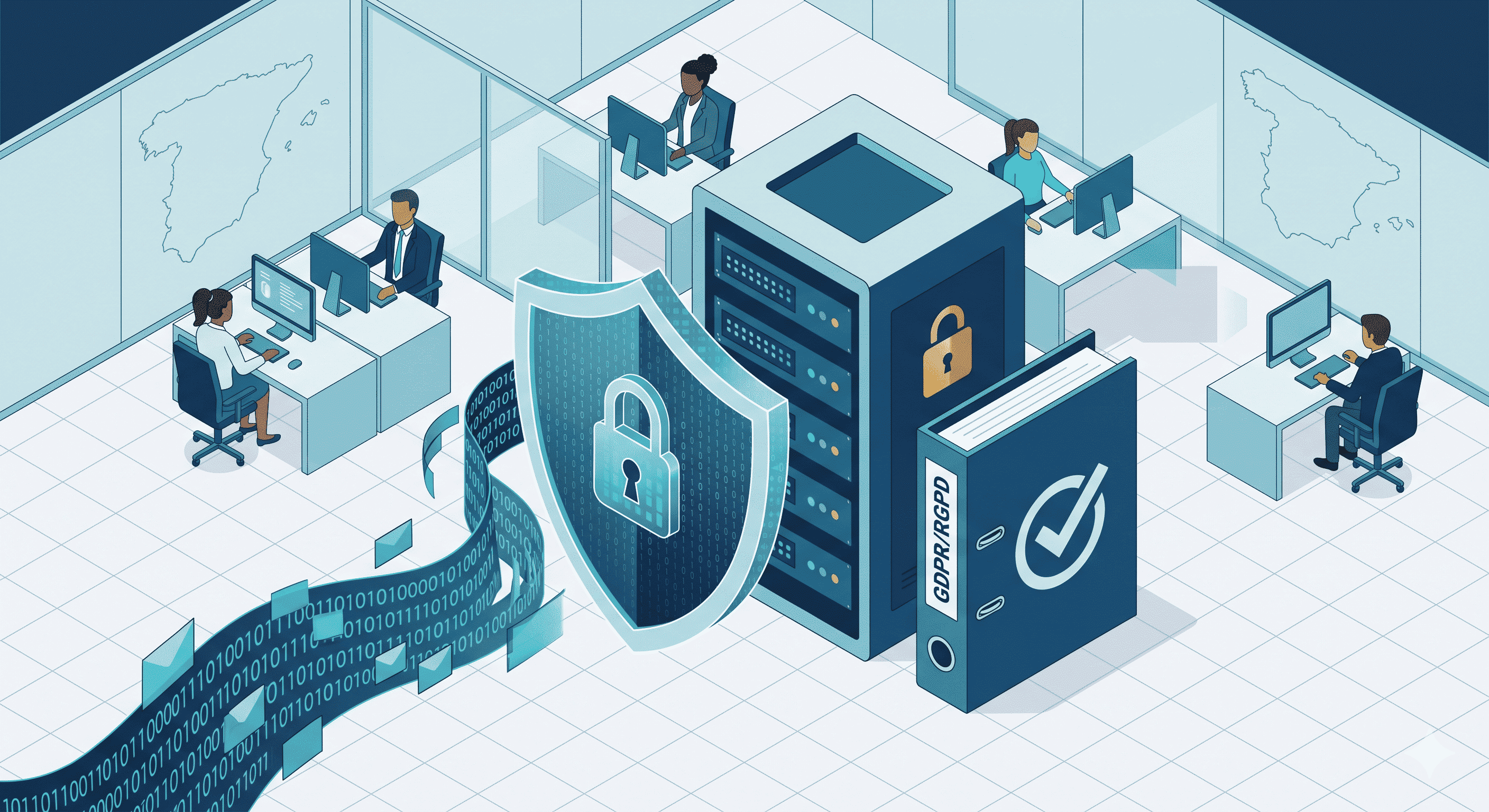 software de protección de datos y ciberseguridad